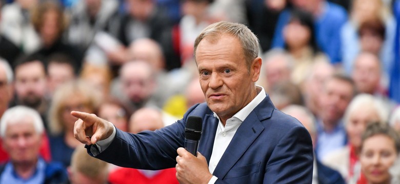 Donald Tusk w Słupsku: Mateusz, ale z ciebie bambik!