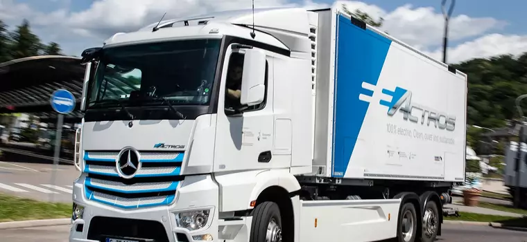 Elektryczny Mercedes eActros już niedługo. Masowa produkcja jeszcze w 2021 r.