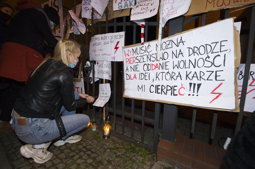 Rolnicy solidarni z kobietami. Tak wsparli protest w Nowym Dworze Gdańskim