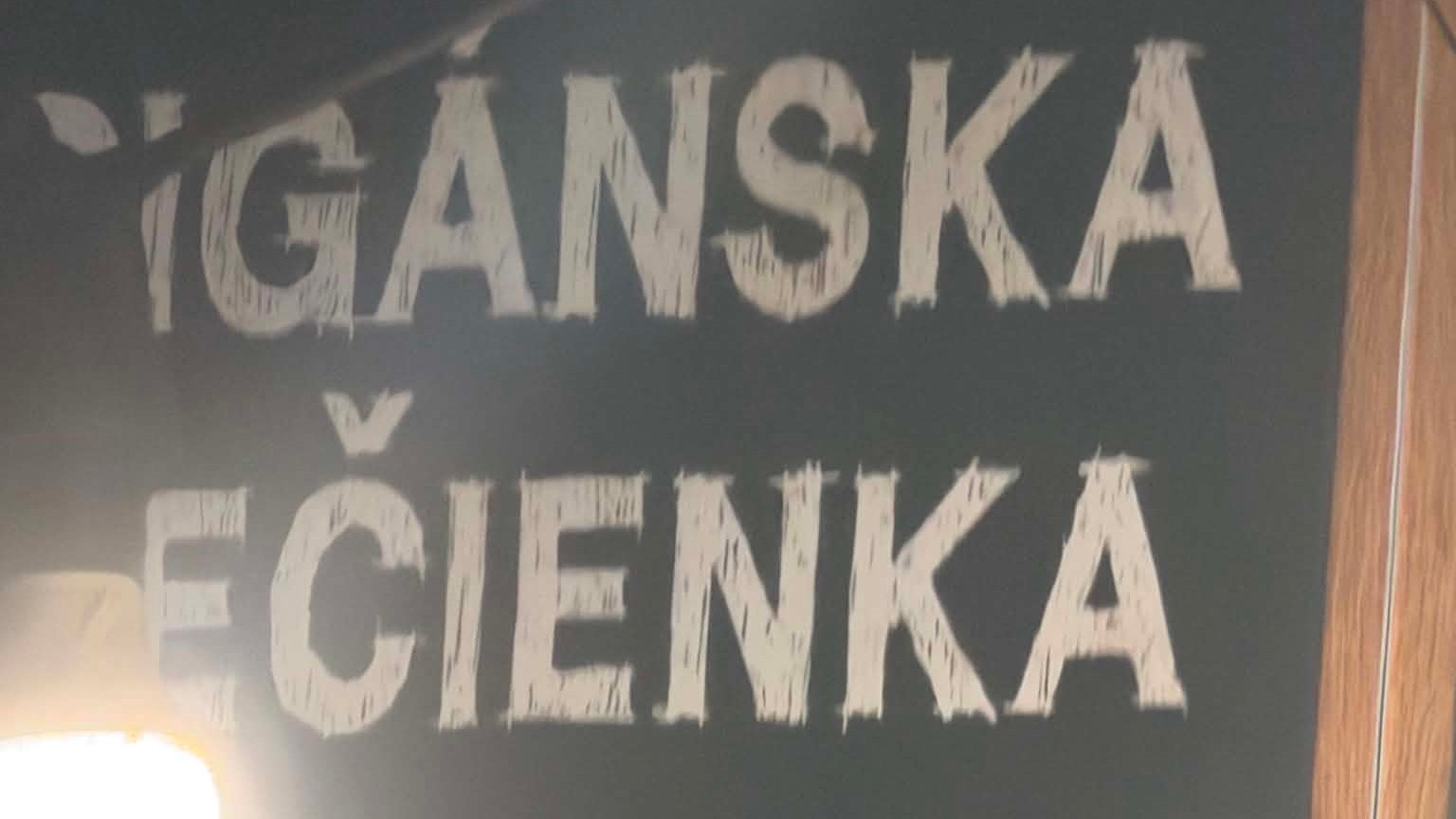 Ceny jedál na vinobraní v Modre. 
