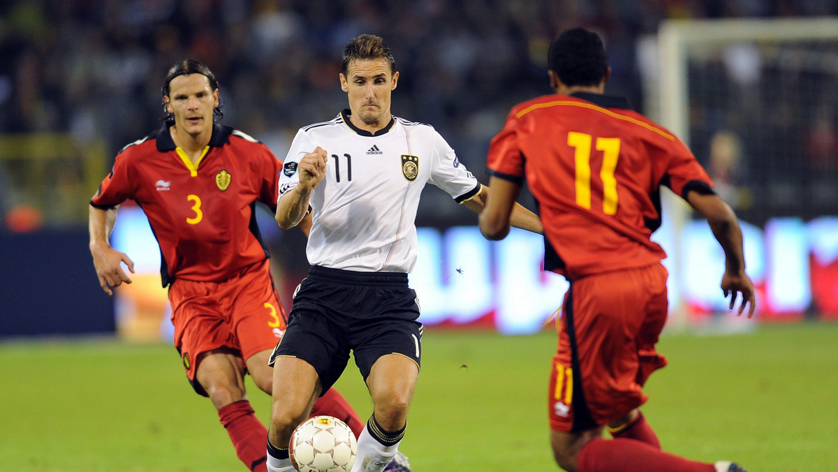 Belgia uległa na Stade Roi Baudouin w Brukseli 0:1 (0:0) reprezentacji Niemiec w meczu grupy A eliminacji Euro 2012, które odbędą się w Polsce i na Ukrainie.