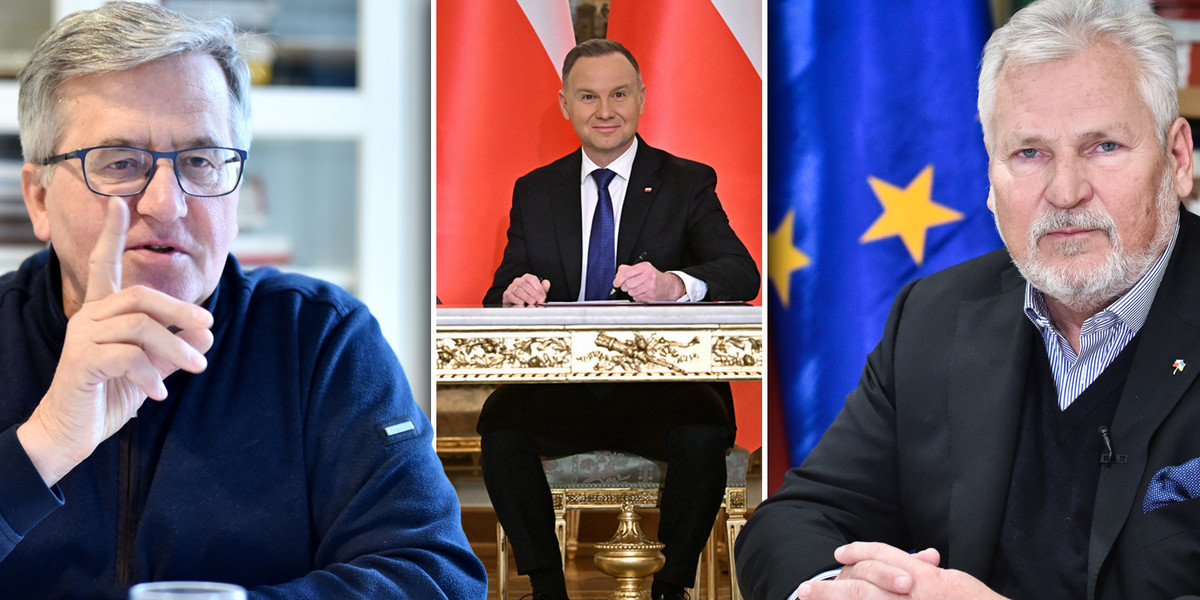Byli prezydenci oceniają, co może się stać, jeśli Andrzej Duda skieruje ustawę budżetową do Trybunału Konstytucyjnego.