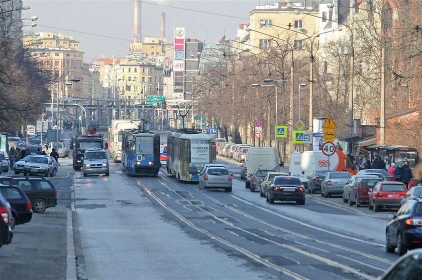 Tutaj tramwaje już nie będą się mijać