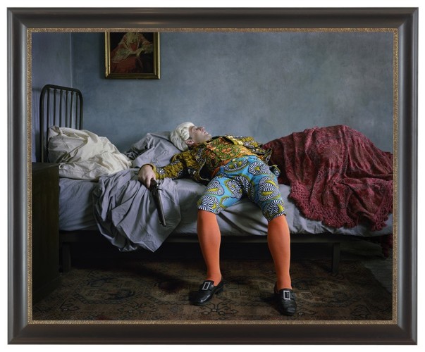 Fake Death Picture (The Suicide - Manet), 2011
