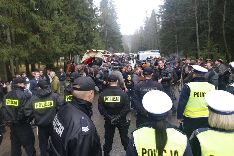 Protest ekologów