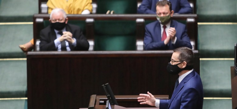 Morawiecki: Jesteście opozycją zewnętrzną wobec polskich interesów, wobec polskiej racji stanu