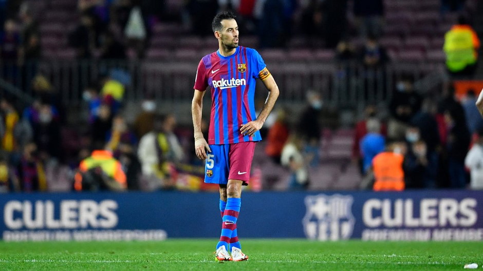 Sergio Busquets na zdjęciu z 2021 r.