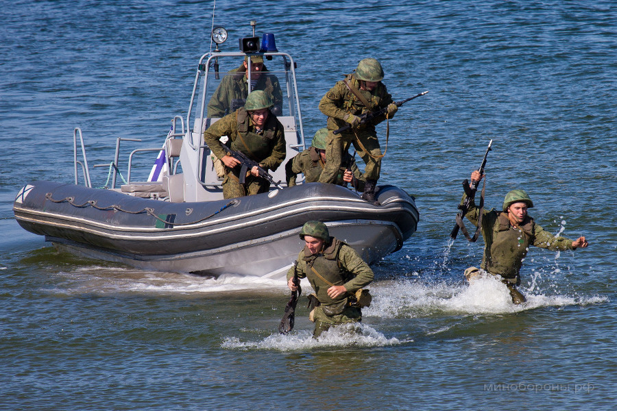 Manewry Floty Bałtyckiej w obwodzie kaliningradzkim