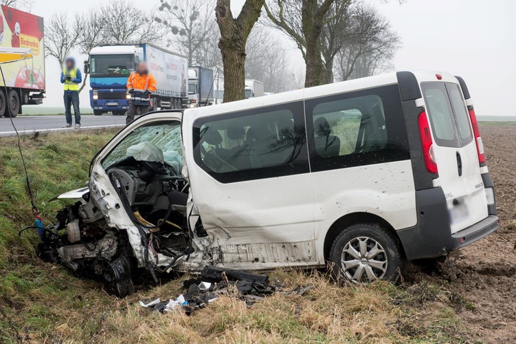 Wypadek w okolicach Brzegu