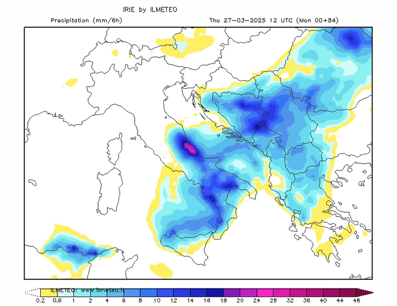 Četvrtak će biti još jedan kišni dan u Srbiji