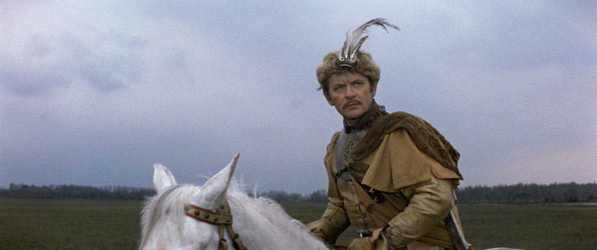 Tadeusz Łomnicki w filmie 'Potop Redivivus'