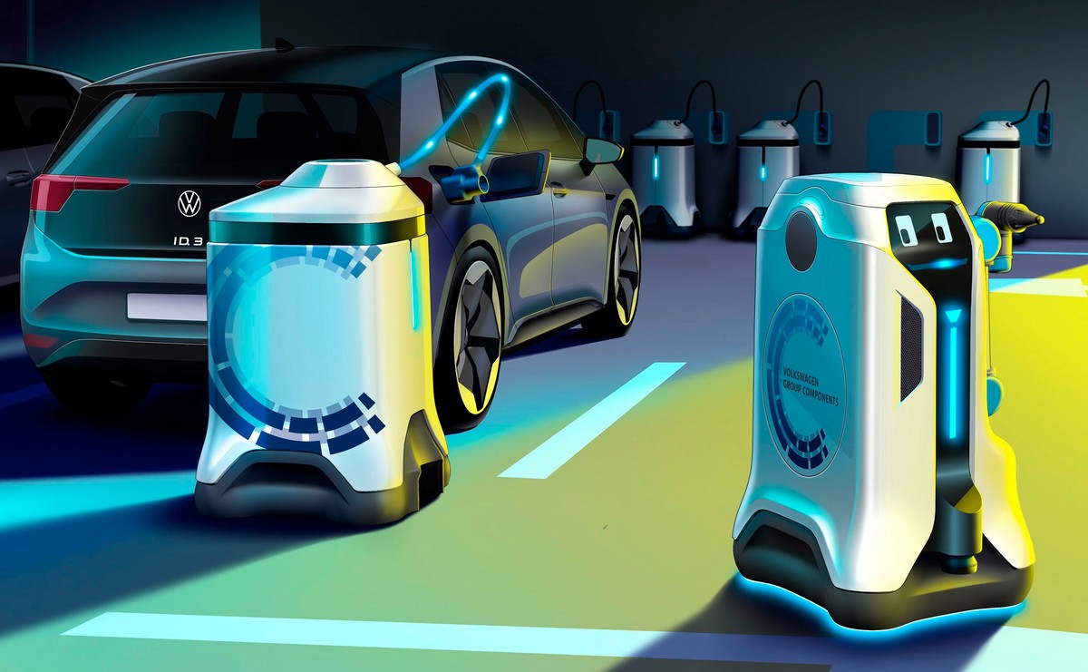 Rewolucja w garażu. Oto robot do ładowania samochodów elektrycznych