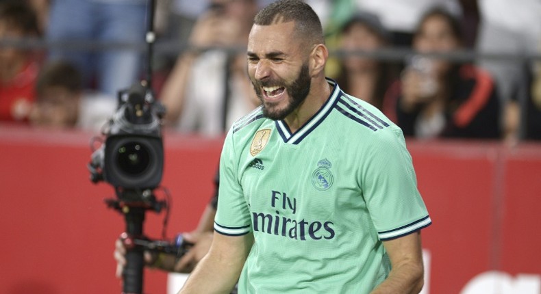 Karim Benzema scored the winner as Real Madrid beat Sevilla 1-0 on Sunday in La Liga