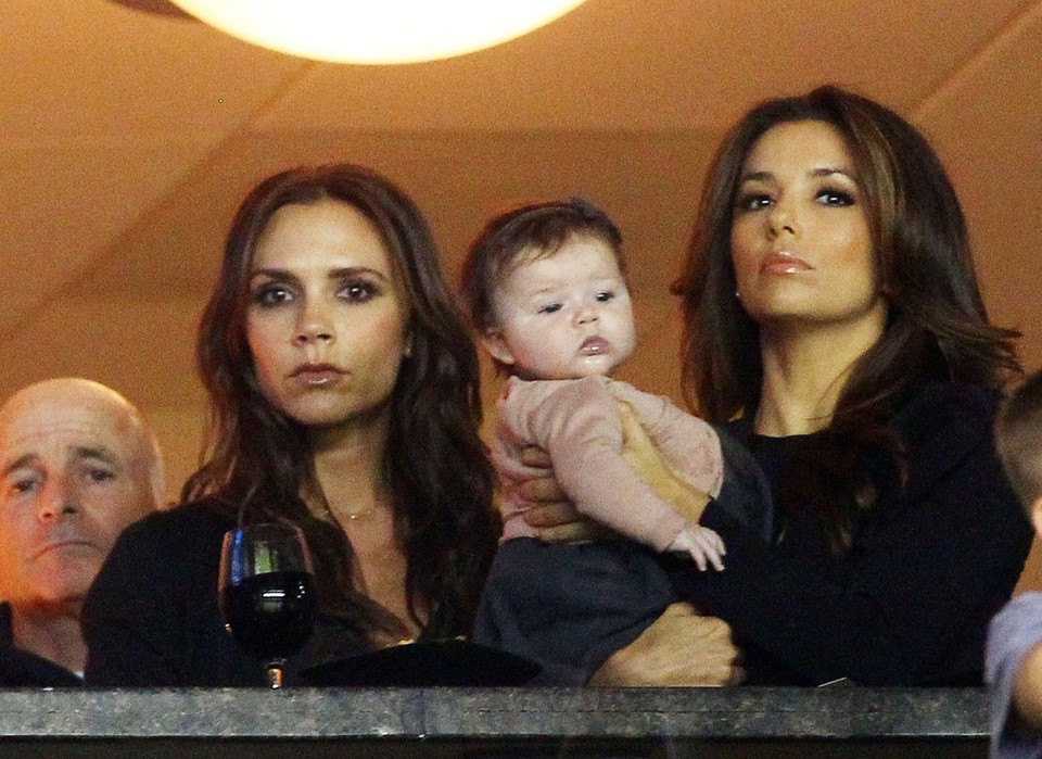 Eva Longoria i Victoria Beckham