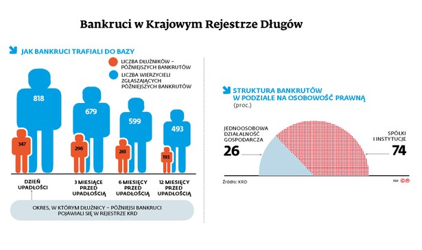 Krajowy Rejestr Długów - bankruci