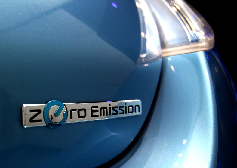 Nissan Leaf – Stoisko Nissana na pokazach O2 Arena w Londynie w Wielkiej Brytanii (2). Fot. Simon Dawson/Bloomberg