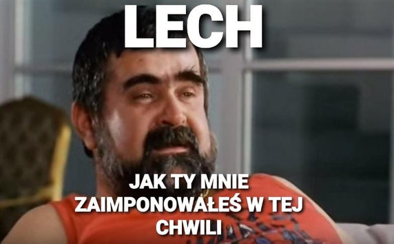 Mem po meczu Royal Charleroi - Lech Poznań