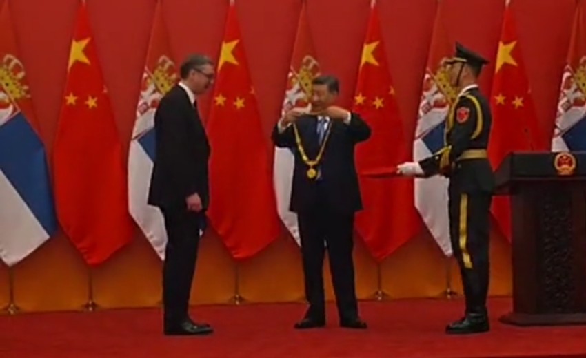 Si Đinping dodelio Orden prijateljstva Aleksandru Vučiću 