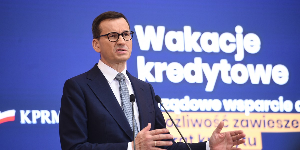 Premier ujawnił plany na kolejną odsłonę wakacji kredytowych