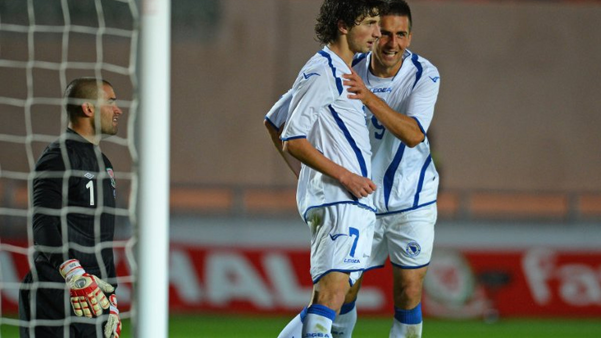 Walia przegrała z Bośnią i Hercegowiną 0:2 (0:1) w towarzyskim meczu piłkarskim w Llanelli.