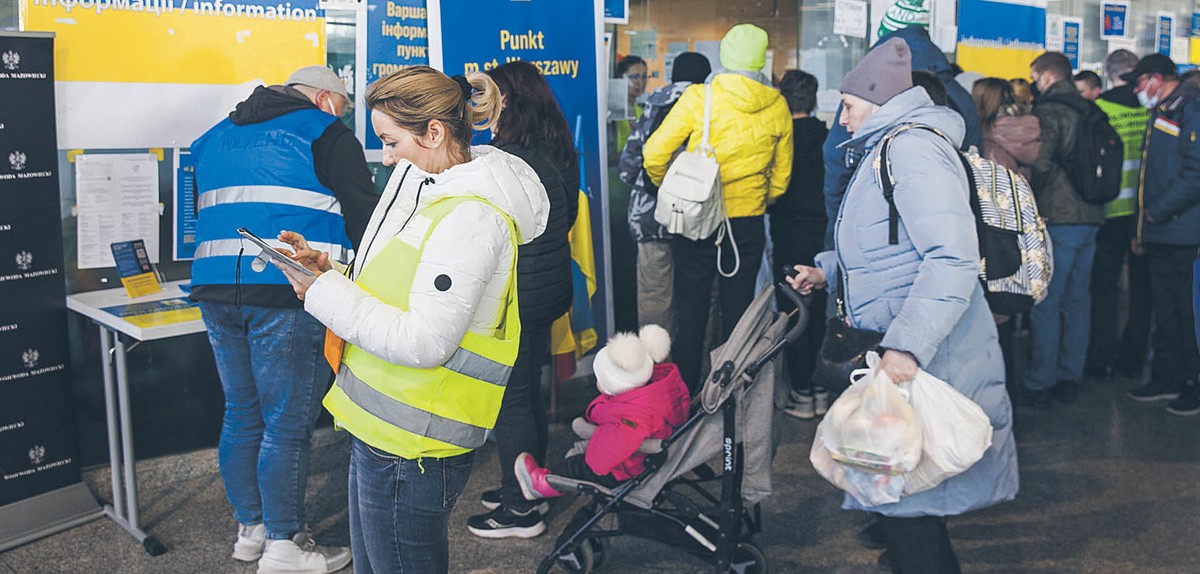Do Polski przyjechało już prawie 2 mln uchodźców z Ukrainy