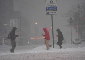 Snežna oluja u Americi