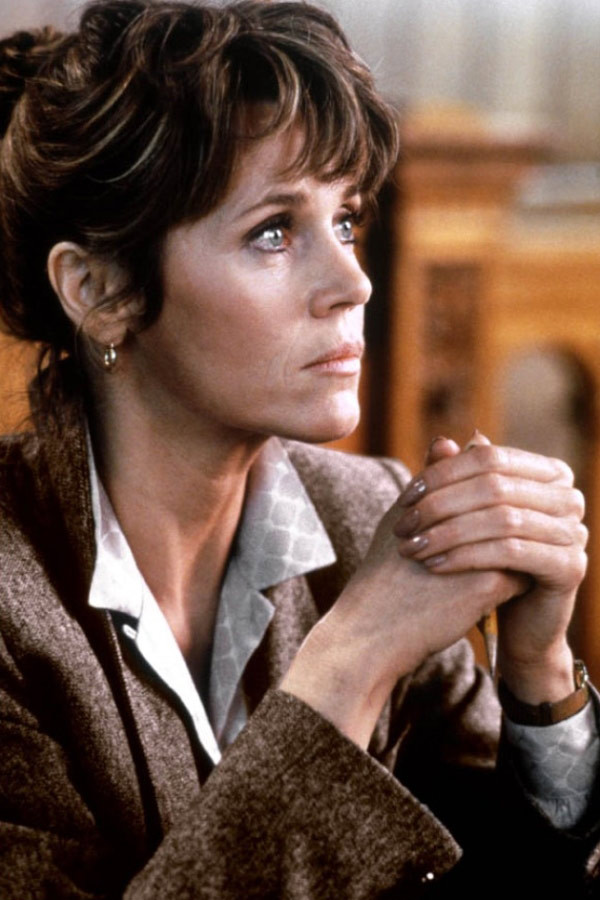 Jane Fonda jako Margaret Livingston w filmie "Tajemnica klasztoru Marii Magdaleny" (1985)