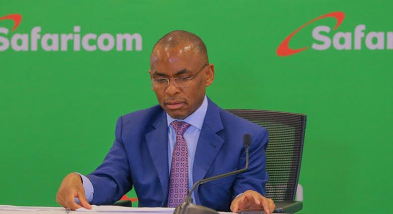 Safaricom Chief Executive officer (CEO) Peter Ndegwa 