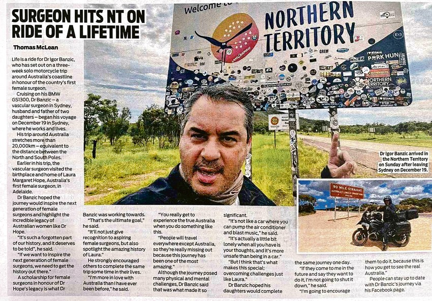 Australijski mediji pratili su nesvakidašnji poduhvat srpskog vaskularnog hirurga