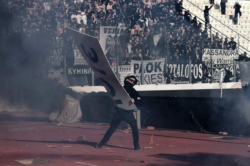 PAOK Saloniki – AEK Ateny. Piekło na trybunach finału Pucharu Grecji