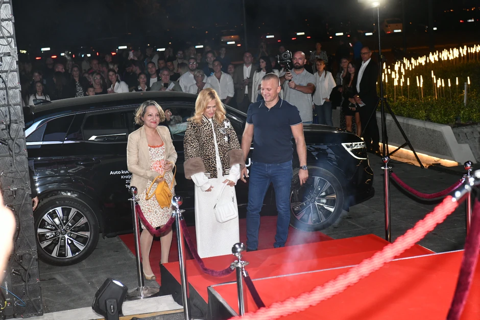 Olivera Balašević na premijeri filma sina Alekse