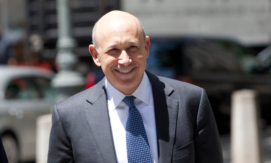 CEO Goldman Sachs Lloyd Blankfein