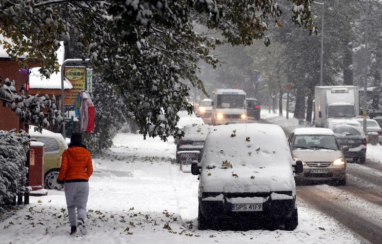 Zakopane - pierwsze opady śniegu
