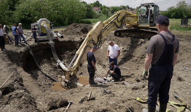 Kvar na vodosistemu Rzav u Gorobilju iz drona