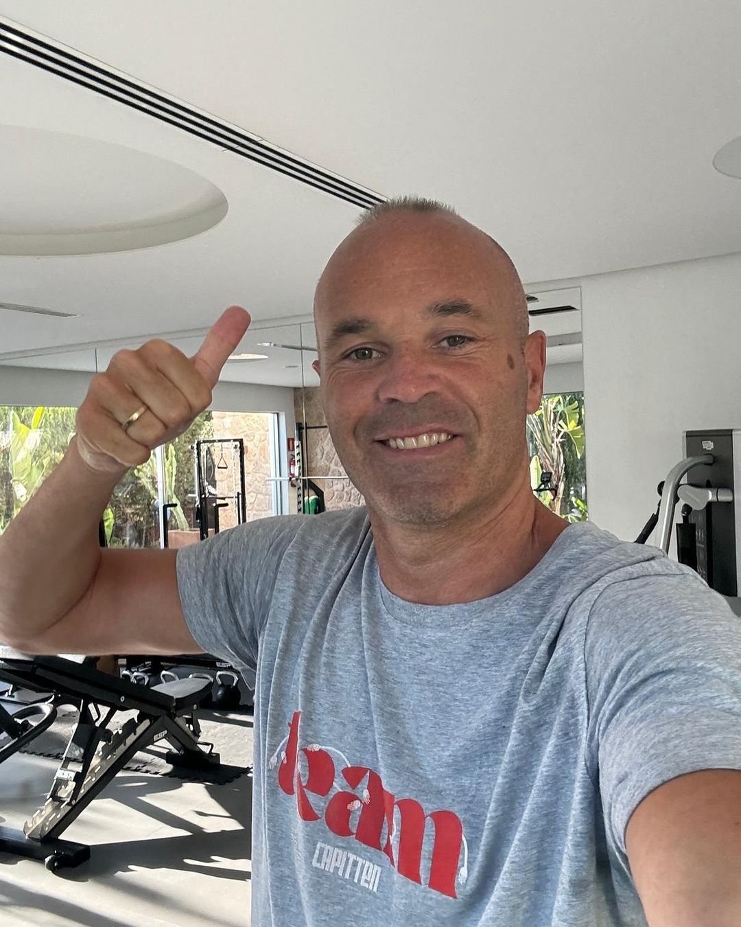 Španielsky futbalista Andres Iniesta.
