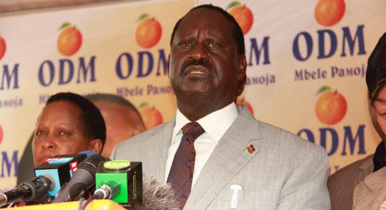 ODM leader Raila Odinga