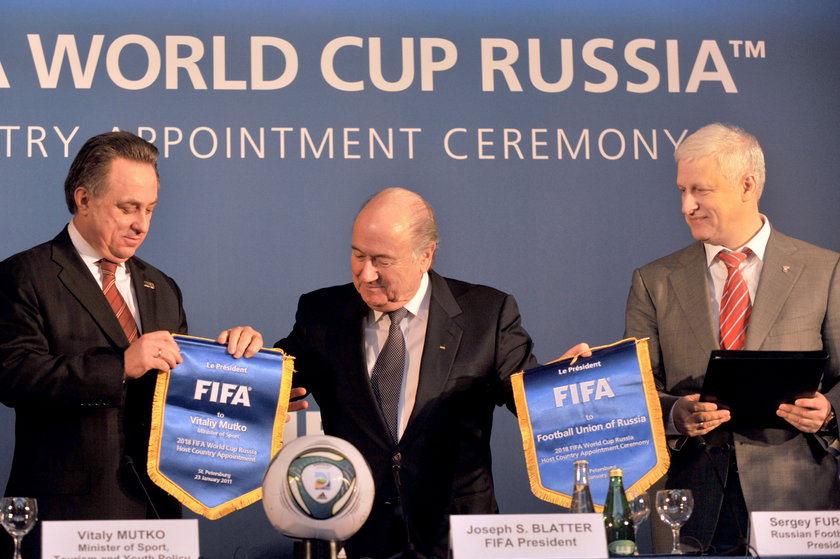 Rosyjski Minister Sportu zaprasza Blattera z Platinim