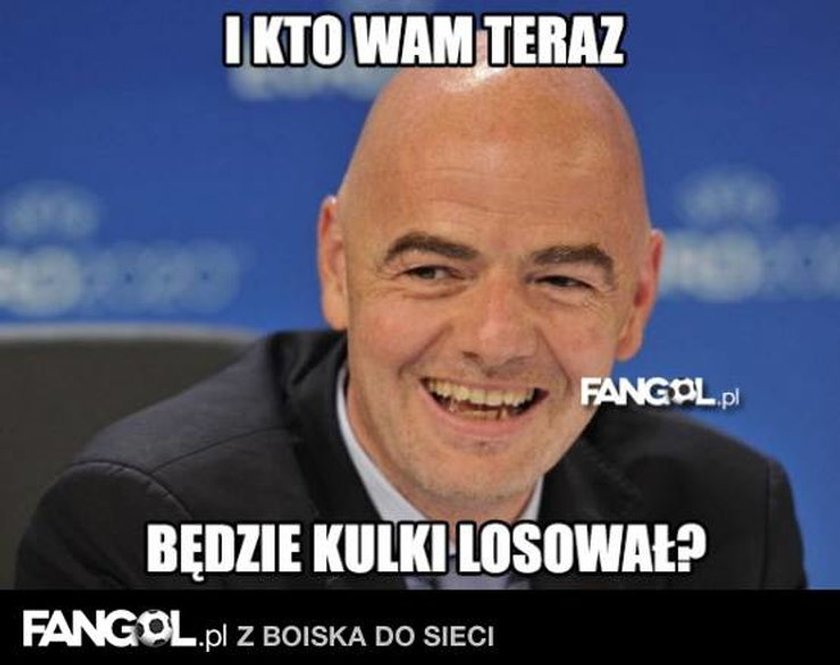 "Łysy z UEFA" został sternikiem FIFA. MEMY