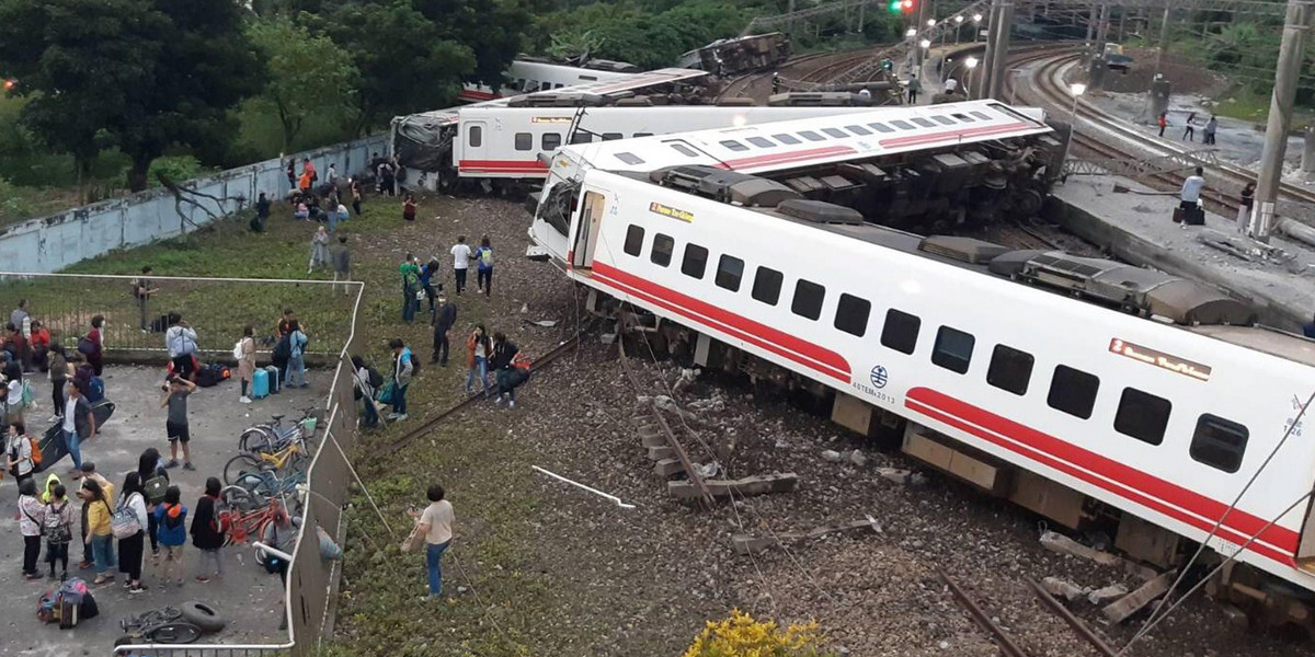 Katastrofa kolejowa. Wiele ofiar i rannych