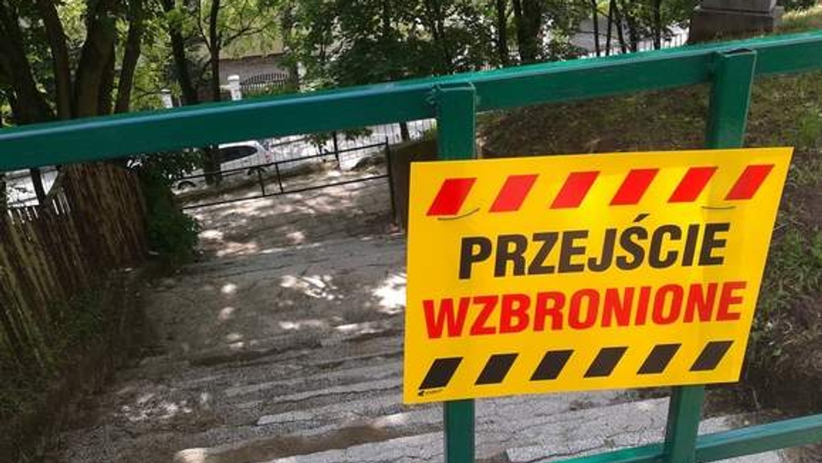 "Gazeta Lubuska": - To utrudnienie dla wielu mieszkańców - mówi o zamkniętych dla ruchu schodach przy ul. Zubrzyckiego radna Grażyna Wojciechowska.