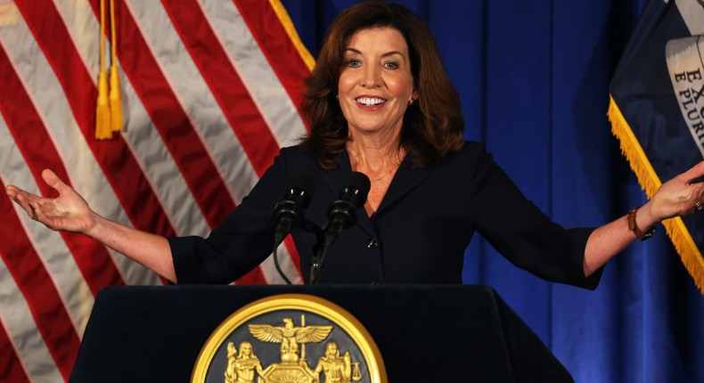 New York Lt. Gov. Kathy Hochul.
