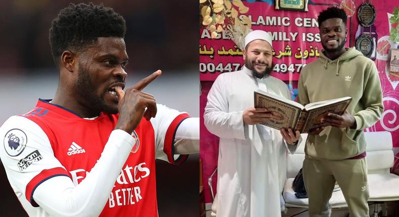 Thomas Partey: Ghana midfielder converts to Islam