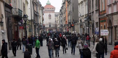 Z ostatniej chwili! Runęła ściana na ul. Floriańskiej!