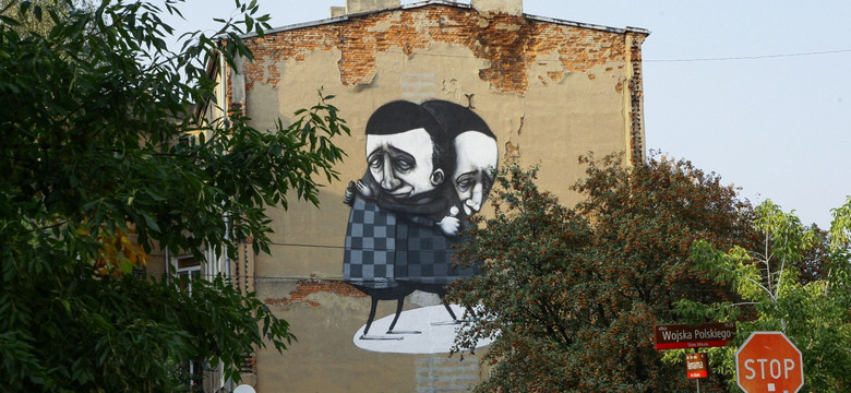 Łódź - polska stolica murali znów sięga po uznanych artystów street artu