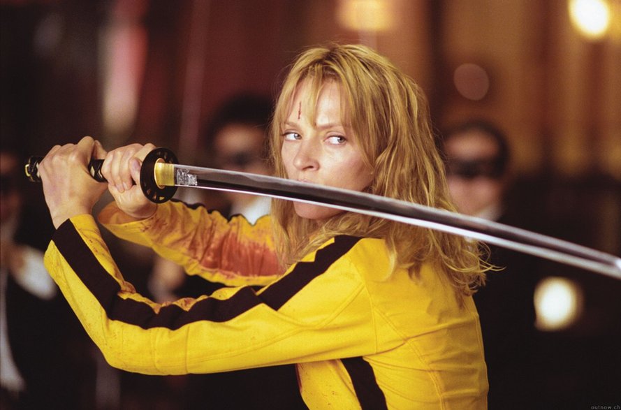 Uma Thurman w filme "Kill Bill"