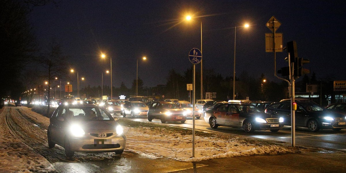 Kierowcy ze ścieżki rowerowej zrobili sobie autostradę