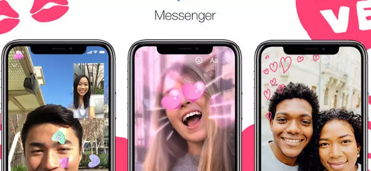 Facebook Messenger wprowadza nowe funkcje na Walentynki
