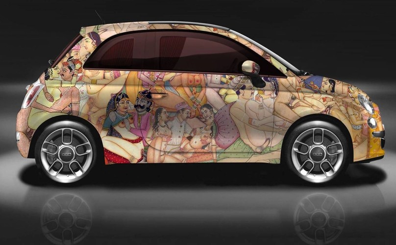 Fiat 500 w scenach z Kamasuty bez cenzury