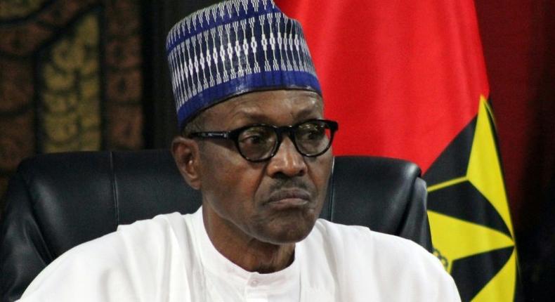 Nigerian president Muhammadu Buhari, pictured in November 2018, was joined by representatives of dozens of other parties to commit to what he said should be peaceful and credible elections