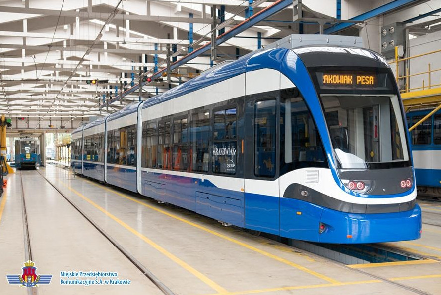 Krakowiak - najdłuższy tramwaj w Polsce, PESA
